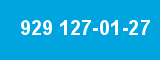 929 127-01-27